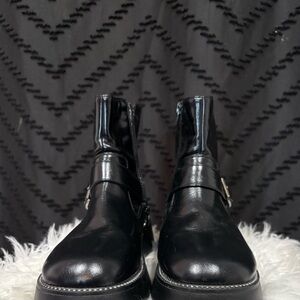 Steve Madden Black Y2K Platform Boots